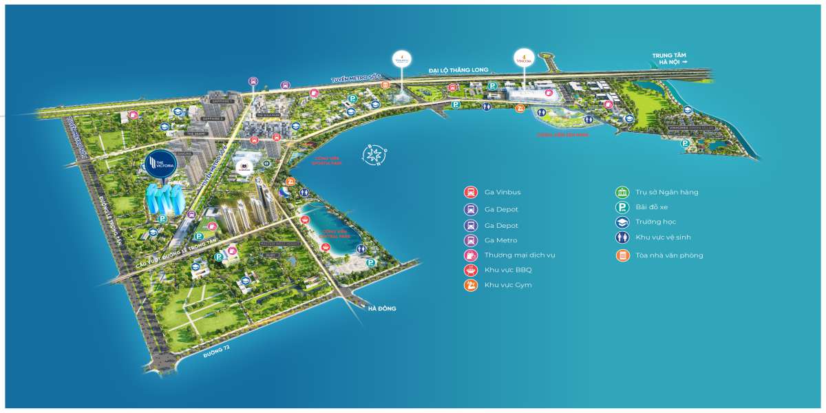 Tiện Ích Ngoại Khu Victoria Smart City