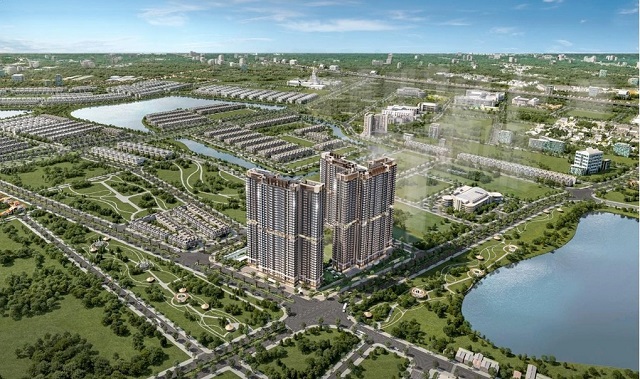 Masteri Lakeside là trung tâm của khu đô thị biển