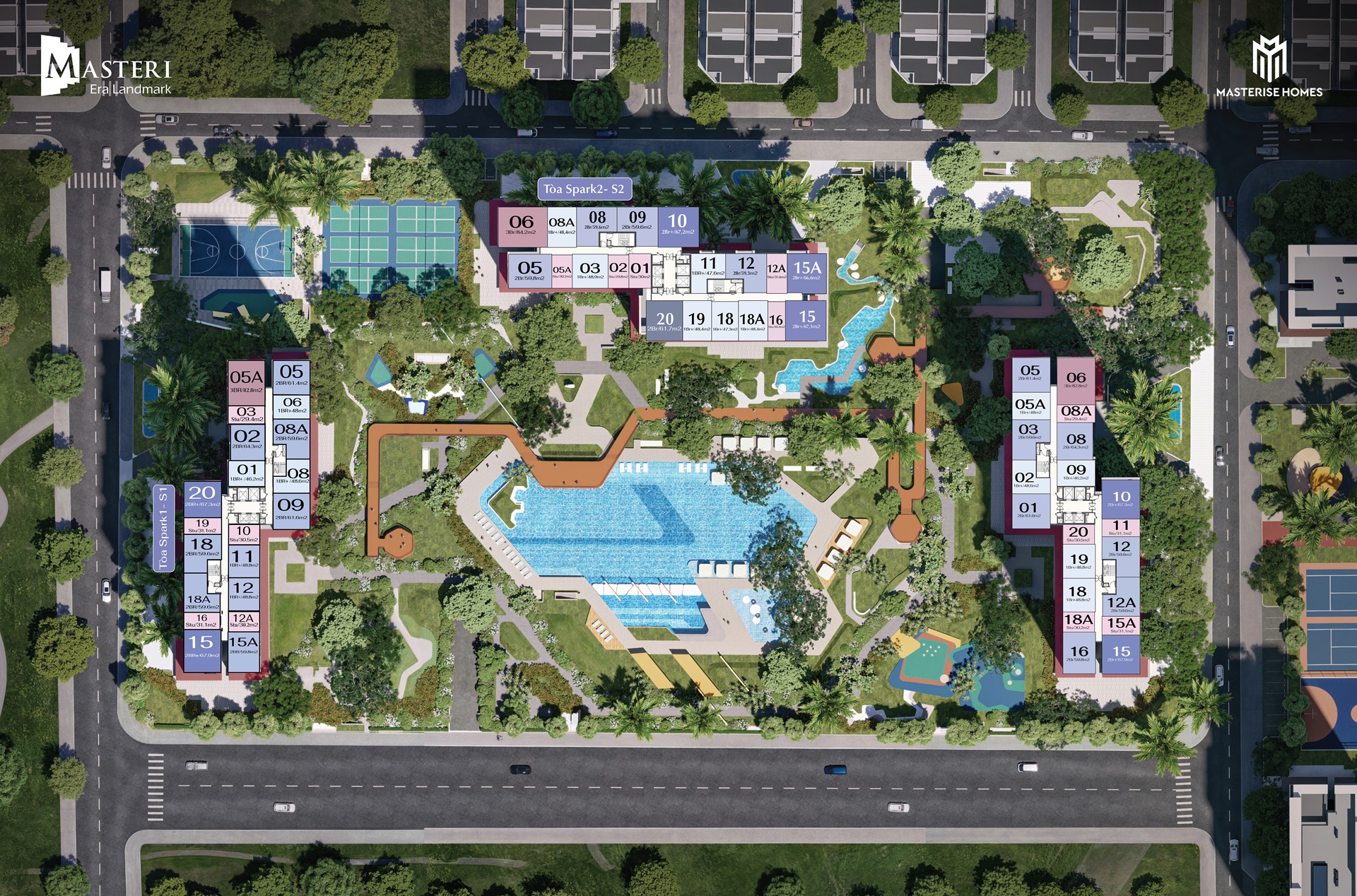 Mặt bằng thiết kế tối ưu